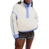 Free People Mountain High Shine Half Zip