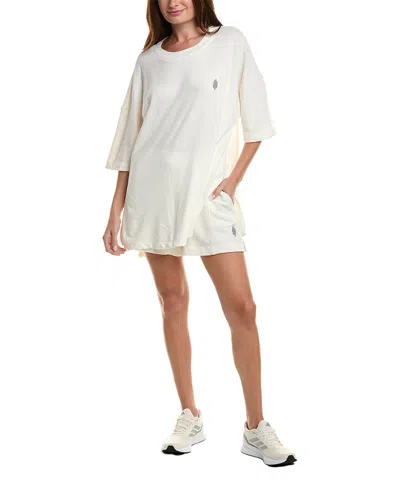 Free People Movement 2pc Back Me Up Set In White
