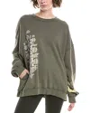 Free People Fp Movement All Star Oversize Graphic Sweatshirt In Red