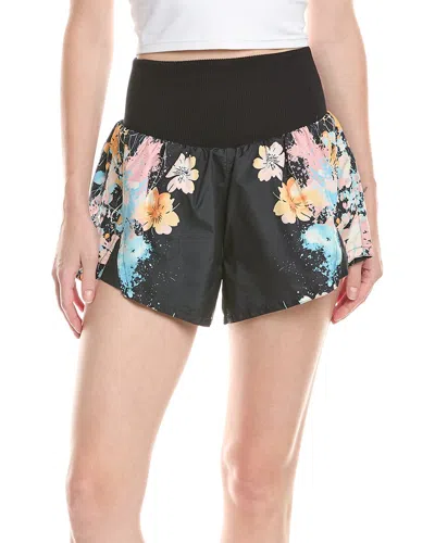 Free People Movement Carpe Diem Printed Short In Black
