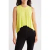 Free People Movement Fp Movement Tempo Asymmetric Crop Tank Top In Green