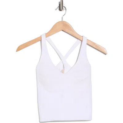 Free People Movement Good Karma Sculpt Tank In White