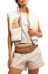 Free People Movement Hit The Slopes Vest In Ivory Retro Combo