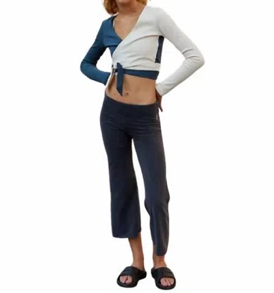 Free People Movement Hot Shot Crop Flare Pants In Black