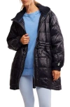 Free People Movement Patricia Packable Quilted Coat In Midnight Navy