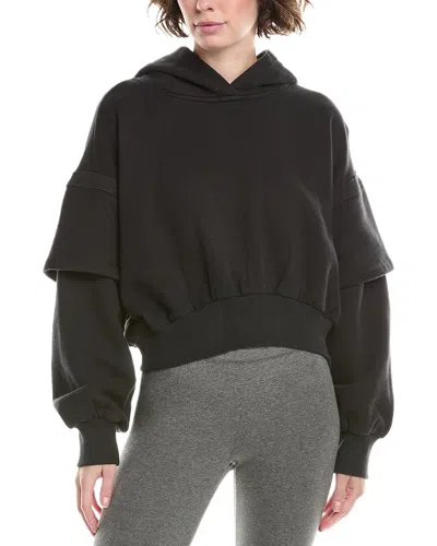 Free People Movement Snow Flow Hoodie In Black