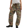 Free People Moxie Print Pants In Green Multi Combo