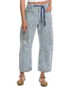Free People Moxie Railroad Low-slung Slate Jean