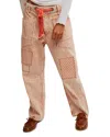 Free People Moxie Railroad Low Slung Jeans In Citrus In Citrus