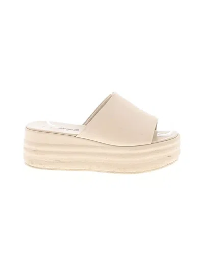 Pre-owned Free People Mule/clog In Ivory