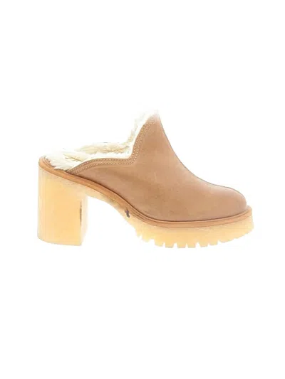 Pre-owned Free People Mule/clog In Tan