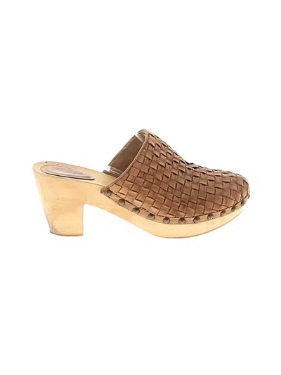Pre-owned Free People Mule/clog In Tan