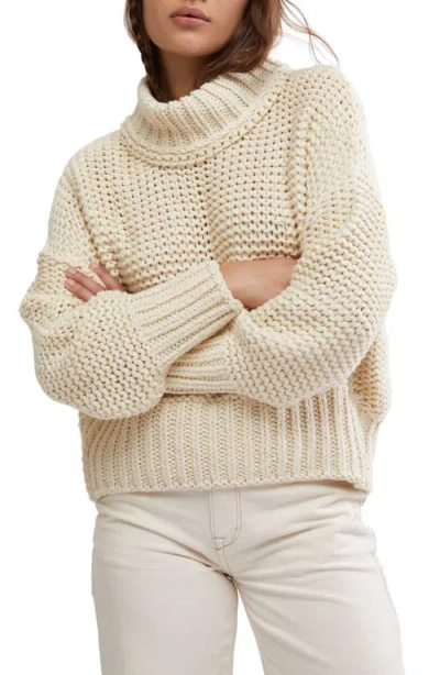 Free People My Only Sunshine Sweater In White