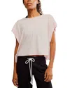Free People My Time Tee In Pink
