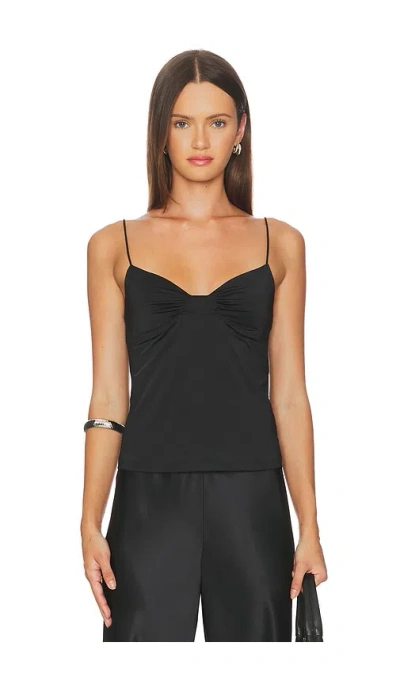 Free People My Way Triangle Cami In Black