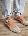 FREE PEOPLE MYSTIC MARY JANE FLATS IN CHAMPAGNE