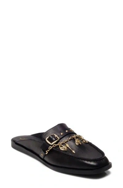 Free People Mystic Treasures Mule In Black