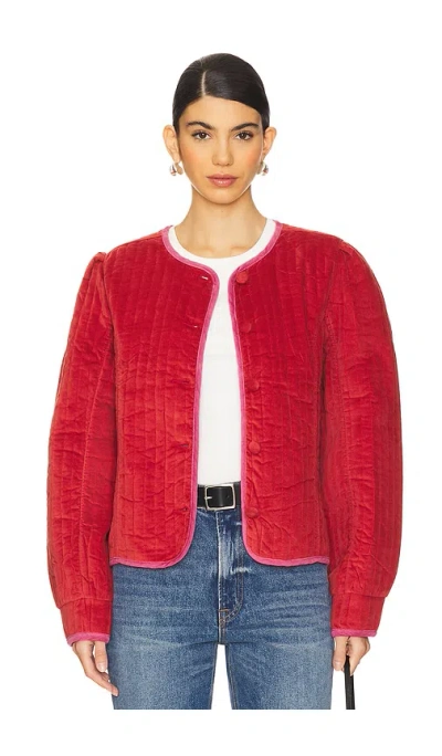 Free People Natalia Jacket In Sweet Heart