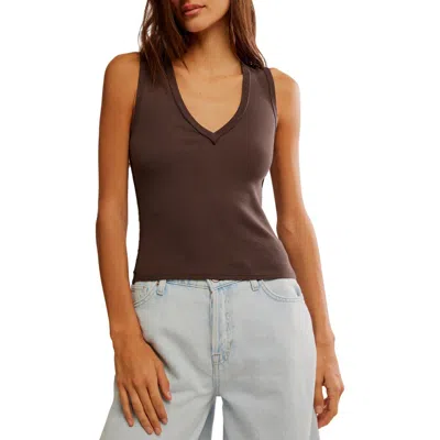 FREE PEOPLE FREE PEOPLE NERIA RIB TANK
