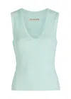 Free People Neria Ribbed Stretch-cotton Tank