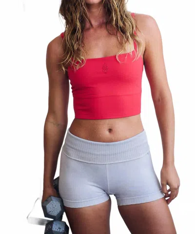 Free People Never Better Bandeau Top In Victory Red