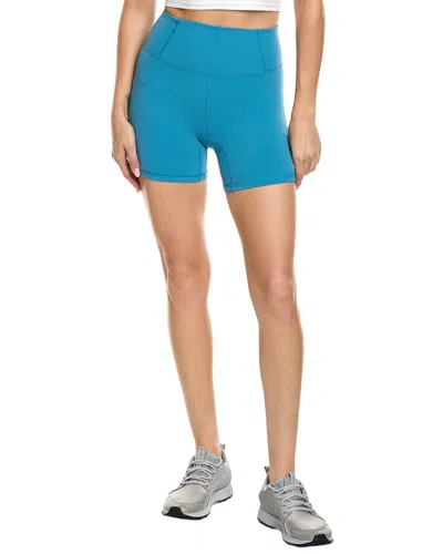 Free People Never Better Bike Short In Blue