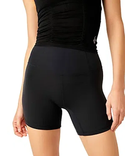 Free People Never Better Biker Shorts In Black