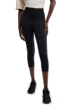 Free People Never Better Capri Leggings In Black