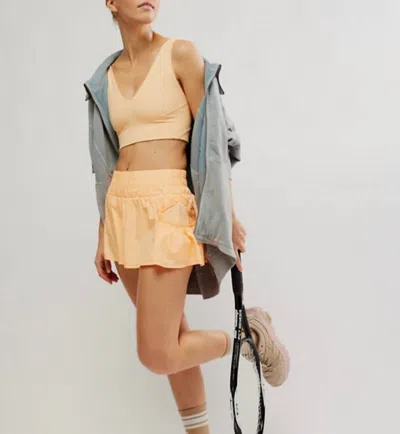 Free People Never Better Crop Cami In Morning Sun In Yellow