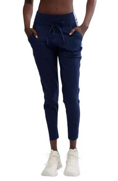 Free People Never Better Joggers In Midnight Navy