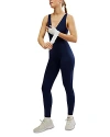 Free People Never Better Jumpsuit In Midnight Navy