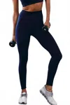 Free People Never Better Legging In Midnight Navy In Blue