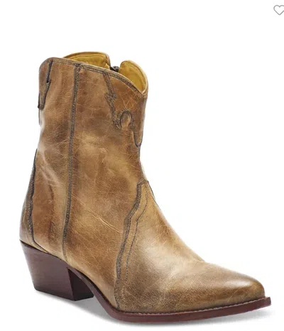 FREE PEOPLE NEW FR0NTIER WESTERN BOOT IN BRN