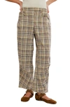 Free People Nice Choice Stripe Pull-on Pants In Multi