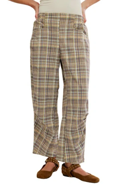 Free People Nice Choice Stripe Pull-on Pants In Multi