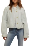 Free People Nimbus Suede Jacket In Multi