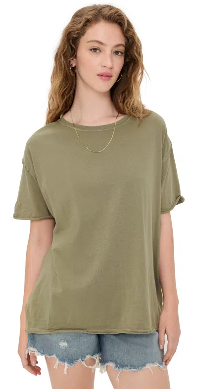 Free People Nina Tee Olive Stone