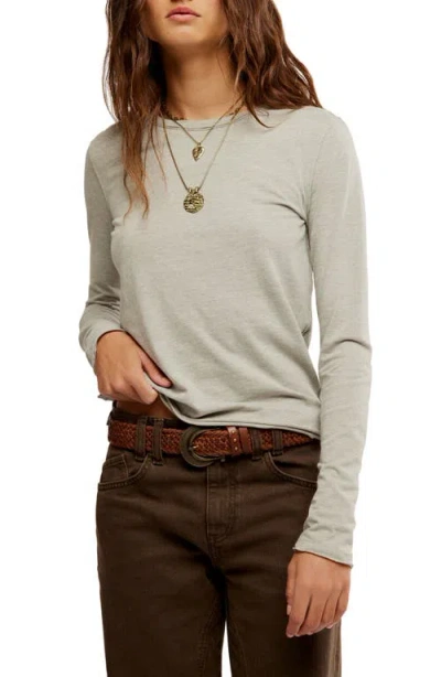 Free People Nova Long Sleeve T-shirt In Green