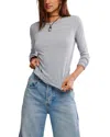 Free People Nova Long Sleeve T-shirt In Gray