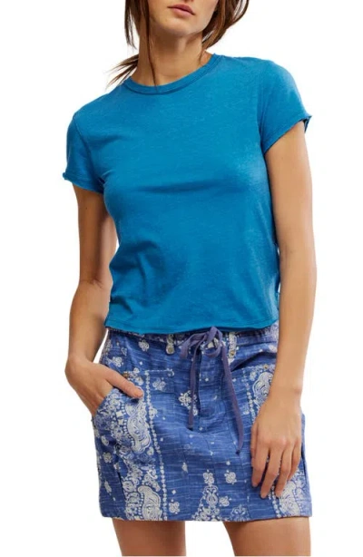 Free People Nova T-shirt In Blue