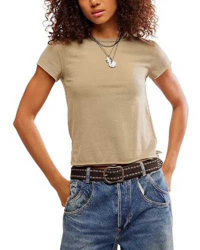 Free People Nova T-shirt In Neutral