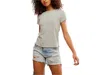 Free People Nova T-shirts In Metallic