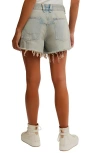 Free People Now Or Never Denim Shorts In Well Worn