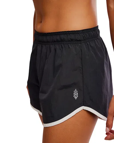 Free People Now Or Never Shorts In Black