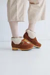 Free People Oak Clog Boot In Brown In Brown