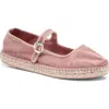 Free People Oasis Mary Jane Espadrille In Washed Orchid Ice