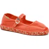 Free People Oasis Mary Jane Espadrille In Washed Salsa