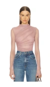 Free People On My Way Bodysuit In Pink
