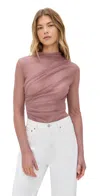 Free People On My Way Thong Bodysuit Petals In Pink