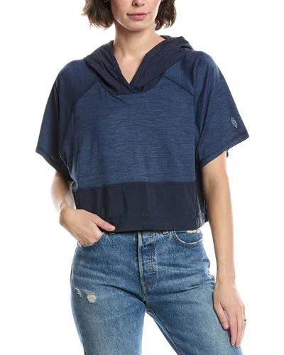 Free People On The Move Hoodie In Blue